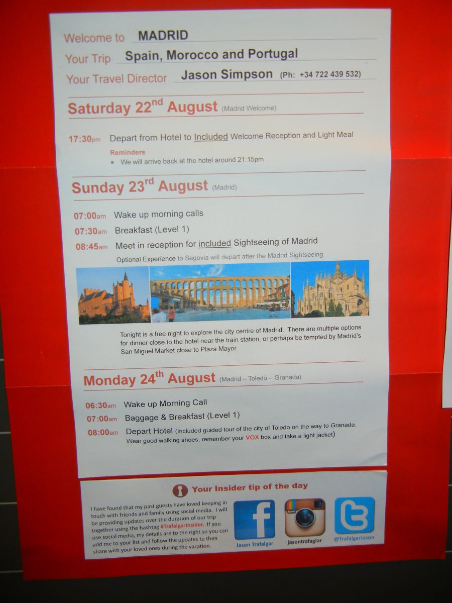 TrafalgarTripStartNotice