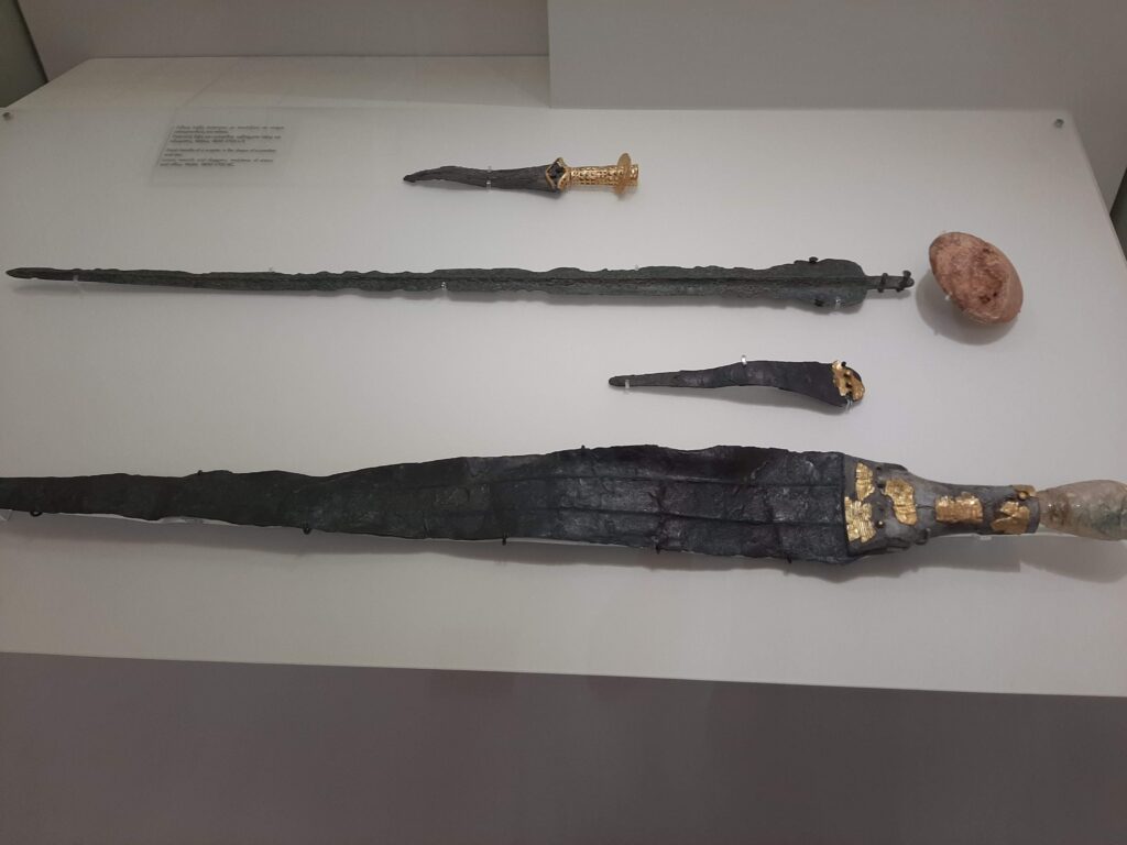bronze swords - ceremonial