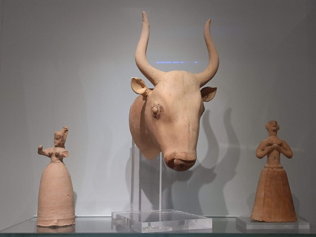 clay bull head