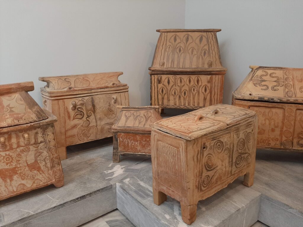 burial casks - terra cotta